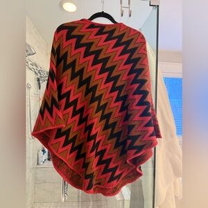 Missoni Chevron Poncho